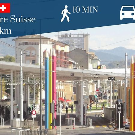 Homey Keola: Tranquil Geneva Gateway with Tram Access Ambilly Exterior photo