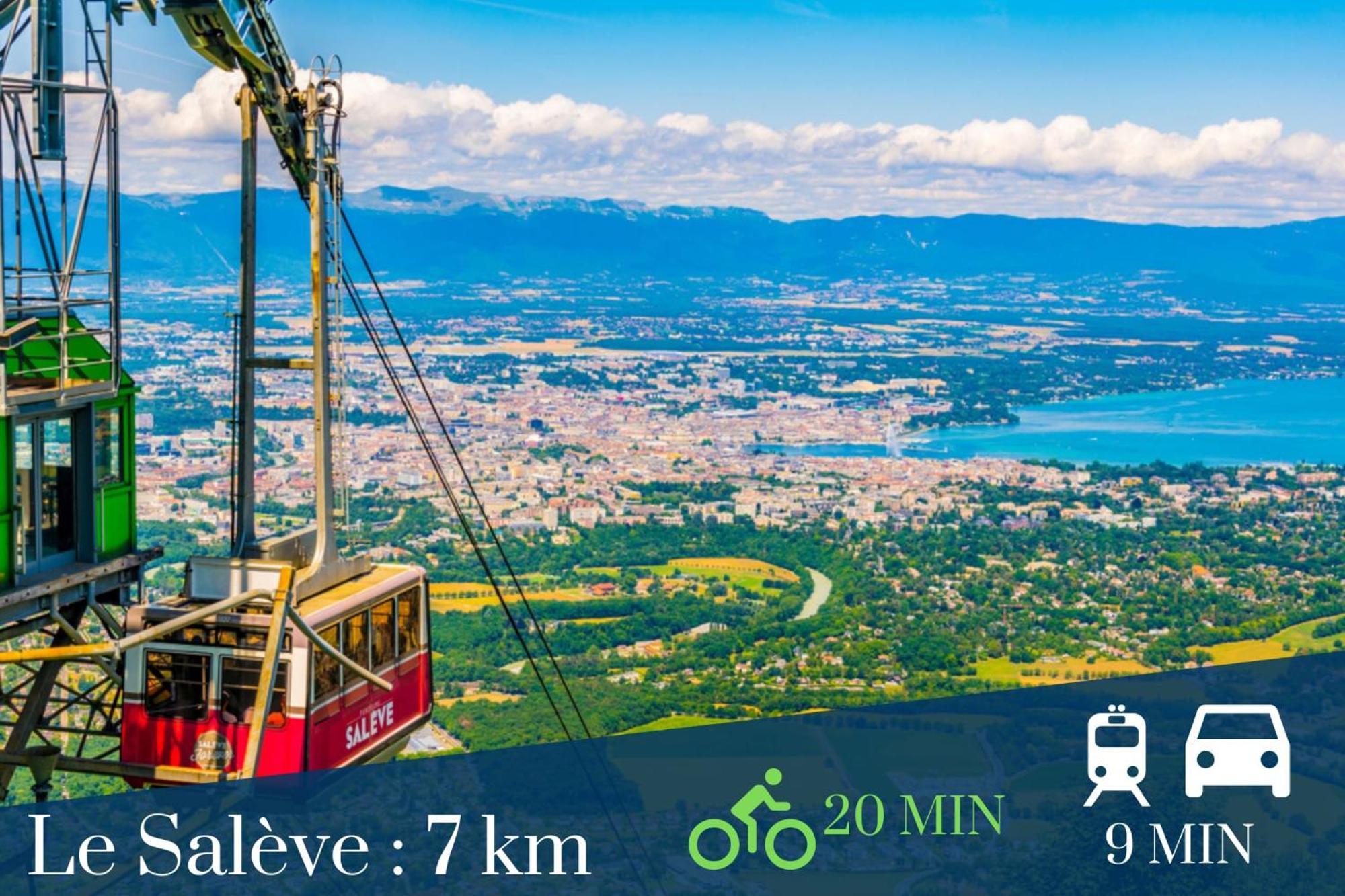 Homey Keola: Tranquil Geneva Gateway with Tram Access Ambilly Exterior photo